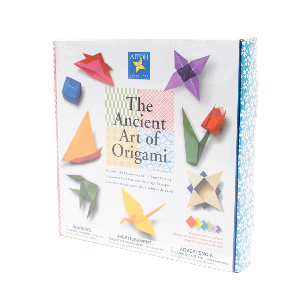 Aitoh, Origami, Papers & Kits, Art & School, 68 sheet, Instruction Book, 3381